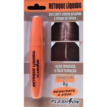 Retoque Líquido Flash On 3.0 Castanho Escuro 8g para Cabelos