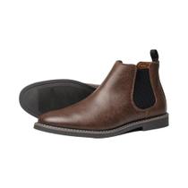 Retro botas de Chelsea confortáveis masculinas, moda de marca, 40-46, 2024 Retro botas de Chelsea confortáveis masculinas, moda de marca, 40-46, 2024