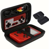 Retro Mini Console De Jogos Portátil, Bolsa Protetora De Viagem Para Cabo De Carregamento, Baterias