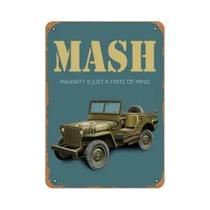 Retro Planet MASH Tin Sign Vintage Militar Wall Art TV Show Memorabilia