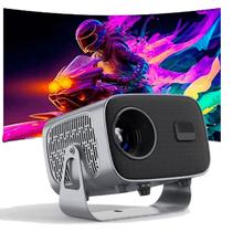 Retro Projetor Datashow Portatil Wifi Espelha Celular A10 Retro Projetor Datashow Portatil Wifi Espelha Celular A10