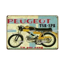 Retro Vintage Motocicleta Metal Placa De Lata Cartaz Decoração Da Parede Para Garagem Casa Quarto