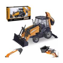 Retroescavadeira Case Usual Brinquedo 402