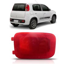 Retrorefletor Parachoque Lanterna Traseira Uno 2010 A 2014