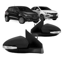 Retrovisor Argo Cronos 17 A 22 Eletrico Retratil Com Pisca