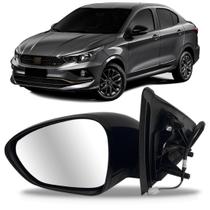 Retrovisor Argo Cronos 2017 a 2021 Elétrico Retrátil Com Pisca Luz Cortesia