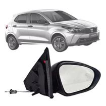 Retrovisor Argo Cronos 2017 A 2023 Com Controle Manual