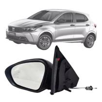 Retrovisor Argo Cronos 2017 A 2023 Com Controle Manual