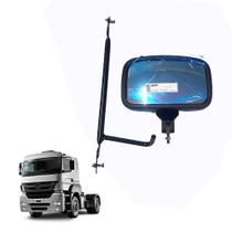 Retrovisor Auxiliar MB Atego Axor Cabine Baixa - Frontal