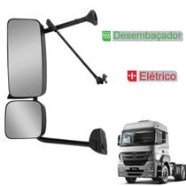 Retrovisor/Auxiliar MB Axor Atego c Desembaçador LE Elétrico