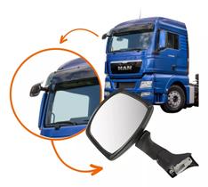 Retrovisor Auxiliar VW Meteor, MAN TGX (Front) - 81637306655