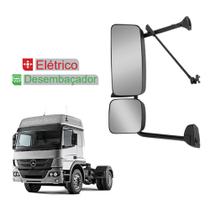 Retrovisor c Auxiliar p MB Axor c Desembaçador Elétrico LE