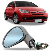 Retrovisor C4 2008 2009 2010 2011 2012 Elétrico Com Pisca Lente Azul Retrovisor C4 2008 2009 2010 2011 2012 Elétrico Com Pisca Lente Azul