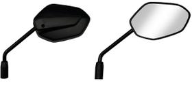 Retrovisor cb 300f 23/ nxr bros160 25 haste m10 r. esquerda lente plana prata par y/y Retrovisor cb 300f 23/ nxr bros160 25 haste m10 r. esquerda lente plana prata par y/y
