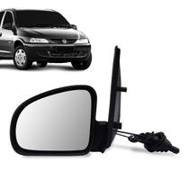 Retrovisor Celta 2000 a 2006 2/4 portas com controle Lado Esquerdo Motorista