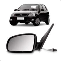 Retrovisor Celta 2007 a 2016 C/Controle Capa Texturizada