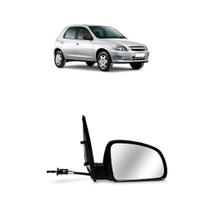 Retrovisor Celta Prisma 2007 2008 2009 2010 2011 2012 2/4 Portas com Controle Lado Direito
