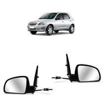 Retrovisor Celta Prisma 2007 2008 2009 2010 2011 2012 2/4 Portas com Controle Par
