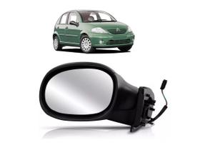 Retrovisor Citroen C3 Elétrico Texturizado Esquerdo 03/12 EB393