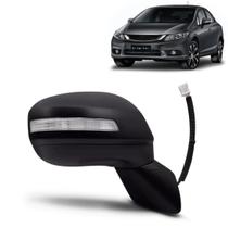 Retrovisor Civic 2012 2013 2014 2015 2016 Eletrico Com Pisca Retrovisor Civic 2012 2013 2014 2015 2016 Eletrico Com Pisca