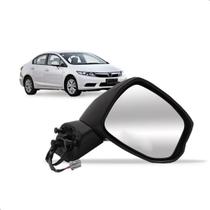 Retrovisor Civic 2012 Até 2016 Eletrico Com 03 Fios Retrovisor Civic 2012 Até 2016 Eletrico Com 03 Fios