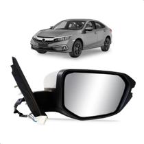 Retrovisor Civic 2017 Até 2021 Com Pisca Eletrico Retratil