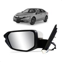 Retrovisor Civic 2017 Até 2021 Com Pisca Eletrico Retratil - SP ACESSÓRIOS