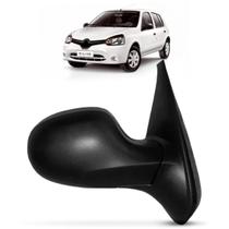 Retrovisor Clio 2012 13 14 15 2016 Com Capa Texturizada