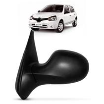 Retrovisor Clio 2012 13 14 15 2016 Com Capa Texturizada