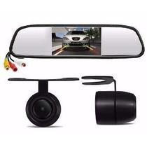 Retrovisor com Camera e tela LCD 4.3 Polegadas 2 Entda Vídeo