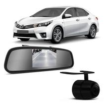Retrovisor com Câmera Ré LCD para Estacionar com Segurança