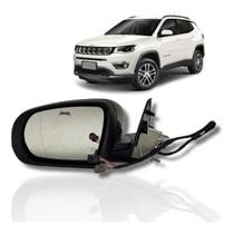 Retrovisor compass le 17/24 preto/retra s/ponto cego orig.