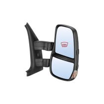 Retrovisor completo Iveco Daily lado direito com desembaçador braço curto 2008 até 2018 - 5801755754
