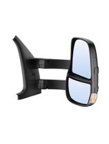 Retrovisor completo Iveco Daily lado direito sem desembaçador braço longo 2008 até 2018 - 5801367569