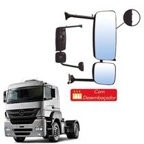 Retrovisor Completo Mb Axor Atego 2018 Ld Com Desembaçador
