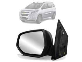 Retrovisor Cont. Elétrico Esquerdo P/ Pintar Chevrolet Spin 12/... EB923