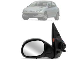 Retrovisor Controle Elétrico Peugeot 206 207 99... Esquerdo EB049