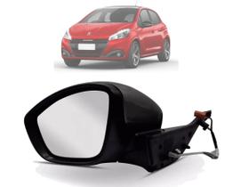 Retrovisor Controle Elétrico Seta Friso Cromado Peugeot 208 2008 13/20 Esquerdo EB953 Retrovisor Controle Elétrico Seta Friso Cromado Peugeot 208 2008 13/20 Esquerdo EB953