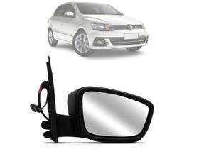 Retrovisor Controle Elétrico VW Gol G5 10 11 Texturizado Direito EB614