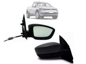 Retrovisor Controle Interno VW Saveiro 10/... Capa p/ Pintar Direito EB714