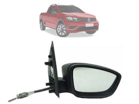 Retrovisor Controle Interno VW Saveiro 10/... Texturizado Direito EB710 Retrovisor Controle Interno VW Saveiro 10/... Texturizado Direito EB710