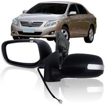 Retrovisor Corolla 2008 2009 2010 2011 2012 Retrátil Com Pisca