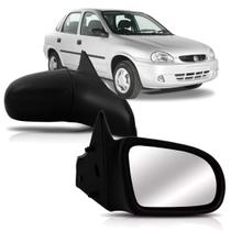 Retrovisor Corsa 1995 A 2001 Preto