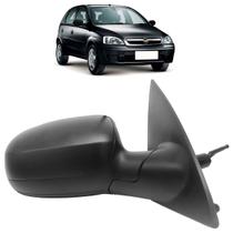Retrovisor Corsa 2002 2003 2004 2005 2006 2007 2008 2009 2010 2011 2012 Preto Acabamento Texturizado Com Controle