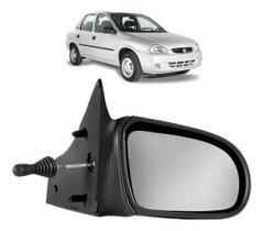 Retrovisor Corsa com Controle Sedan Classic Wagon Pick-Up Hatch 93 94 95 96 97 98 99 2000 2001 2002 Lado Direito