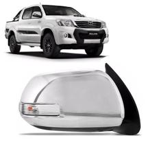 Retrovisor Cromado Com Pisca Hilux 2012 2013 A 2015 Direito Retrovisor Cromado Com Pisca Hilux 2012 2013 A 2015 Direito