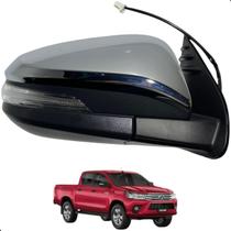 Retrovisor Cromado Hilux 2016 a 2021 Direito Retrovisor Cromado Hilux 2016 a 2021 Direito