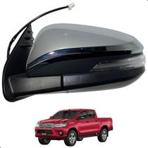 Retrovisor Cromado Hilux 2016 a 2021 Esquerdo Retrovisor Cromado Hilux 2016 a 2021 Esquerdo