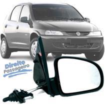 Retrovisor Direito (carona) Chevrolet Celta 2000 2001 2002 2003 2004 2005 2006 com Controle Manual