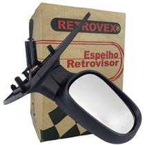 Retrovisor Direito Com Controle Clio 2000 A 2012 - Retrovex 7702